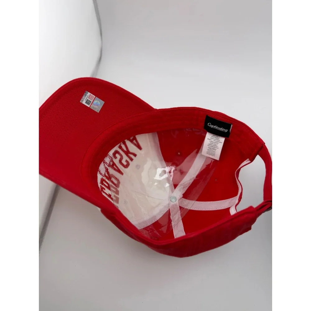 Nebraska Cornhuskers Hat Captivating Red White Adjustable NCAA Baseball Cap